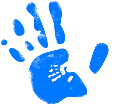 Hand Print Illustration